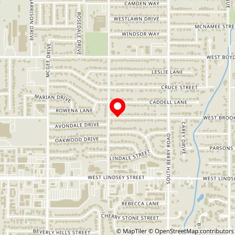 Map of Gaylord Family Oklahoma Memorial Stadium's location