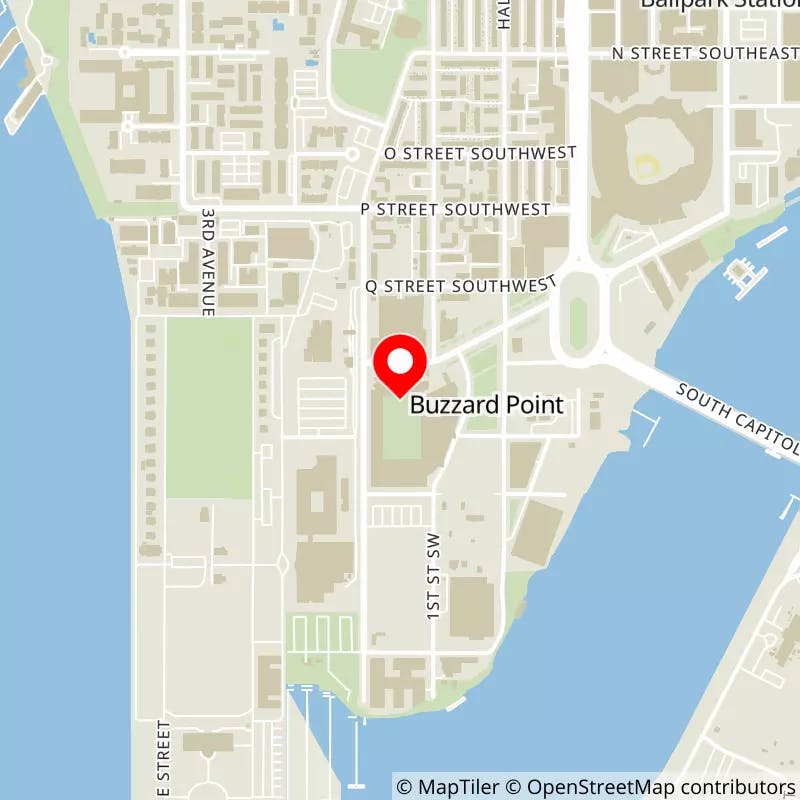 Map of Audi Field's location